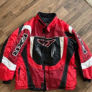 FXR Red and Black Racing Jacket